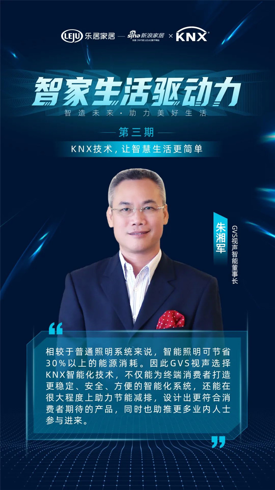 GVS&KNX協(xié)會連麥新浪家居：KNX技術(shù)，讓智慧生活更簡單