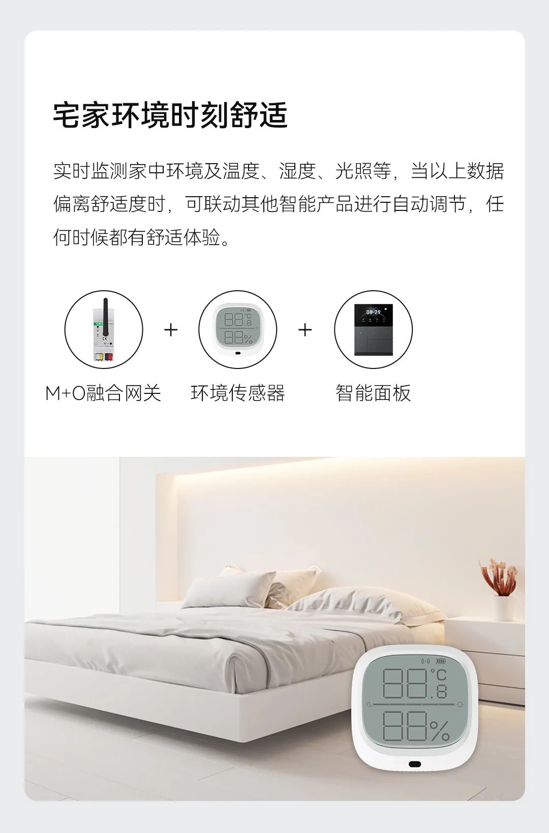 智能面板、安防傳感器