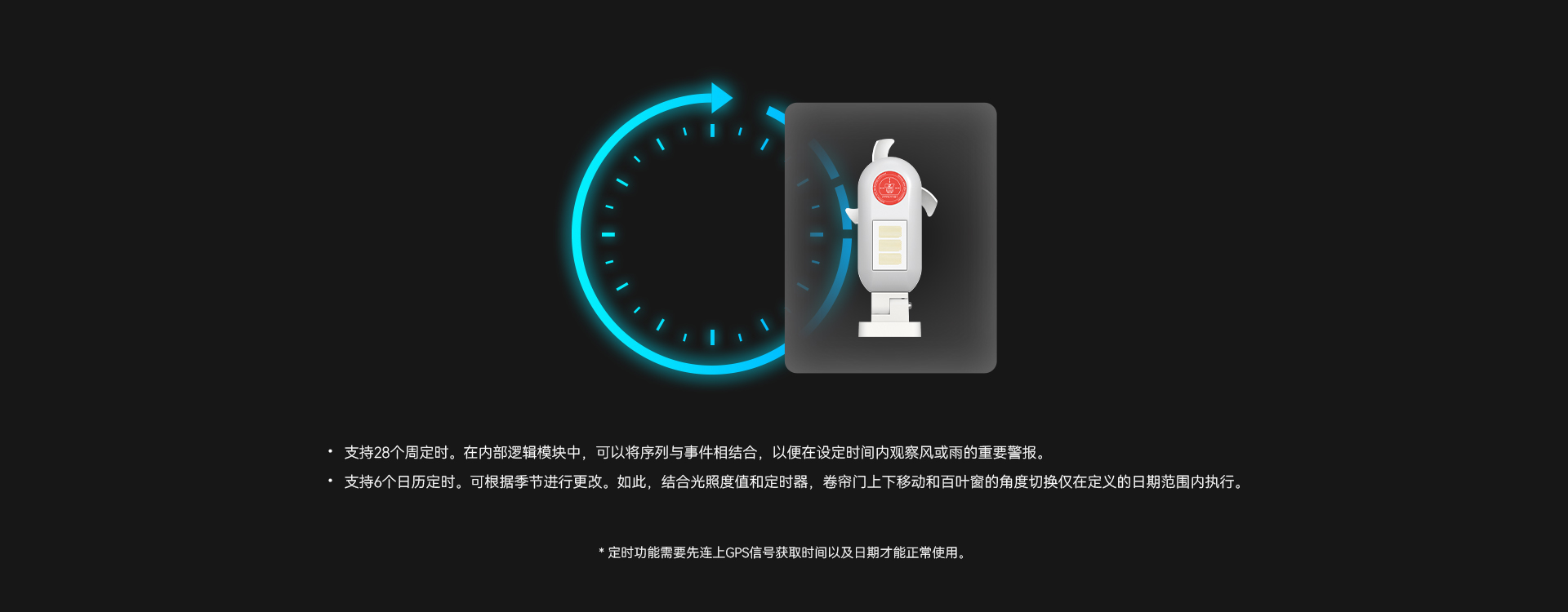 支持定時(shí)功能，在設(shè)定時(shí)間內(nèi)自動(dòng)執(zhí)行