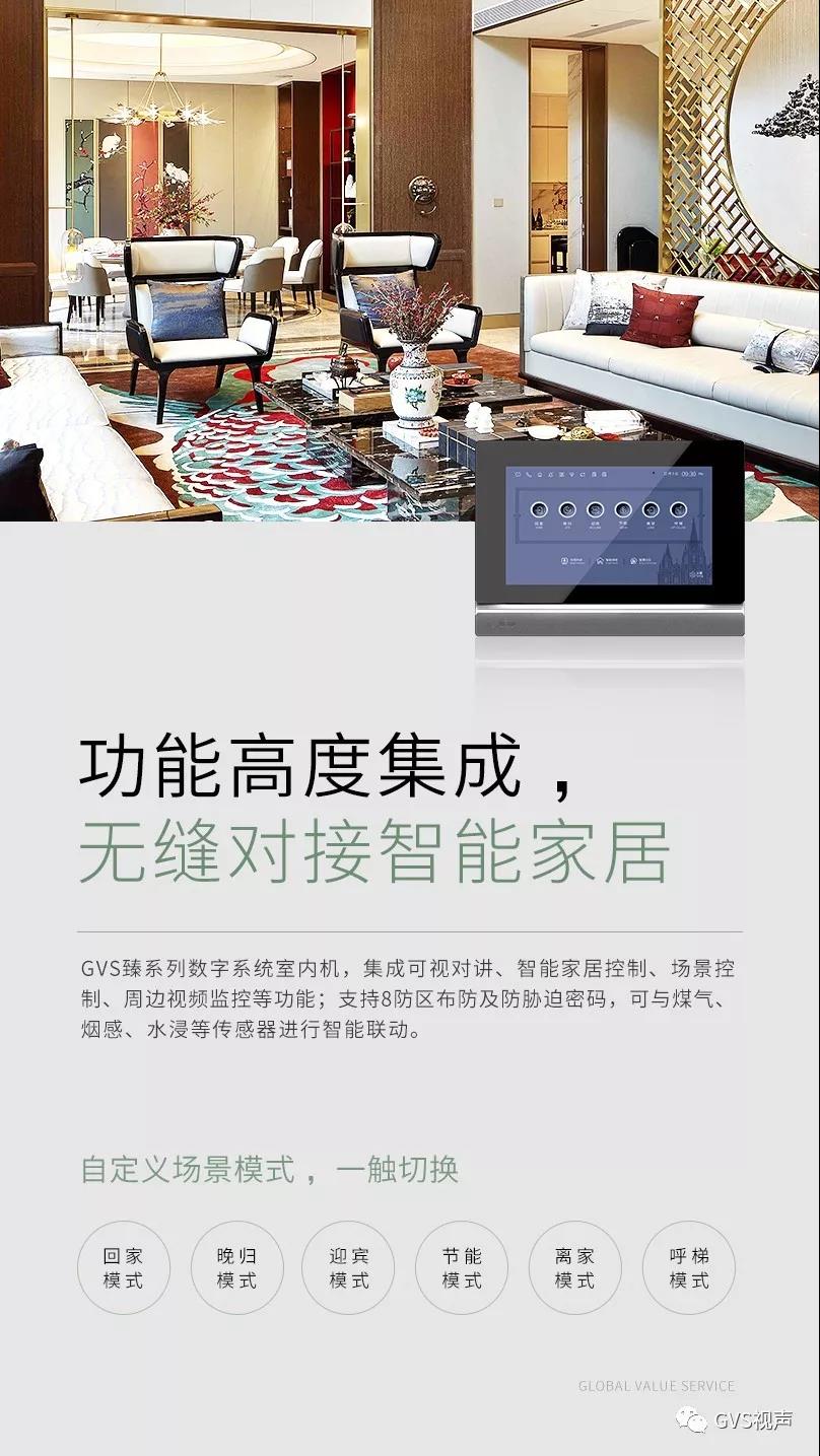 GVS臻系列數(shù)字系統(tǒng)室內(nèi)機